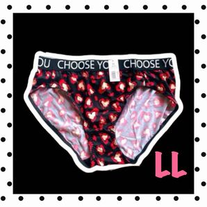aimerfeel エメフィール ショーツ パンツ ハート柄 レオパード柄 ハート柄 バレンタイン 可愛い柄 LL