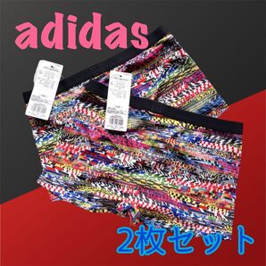 GUNZE グンゼ adidas アディダス ハーフトップ プリント レディース ハーフショーツ パンツ 吸汗速乾 ドライ