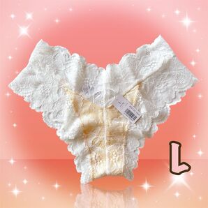 aimerfeel エメフィール ショーツ パンティ ハーフバックショーツ カシュクールレースショーツ L