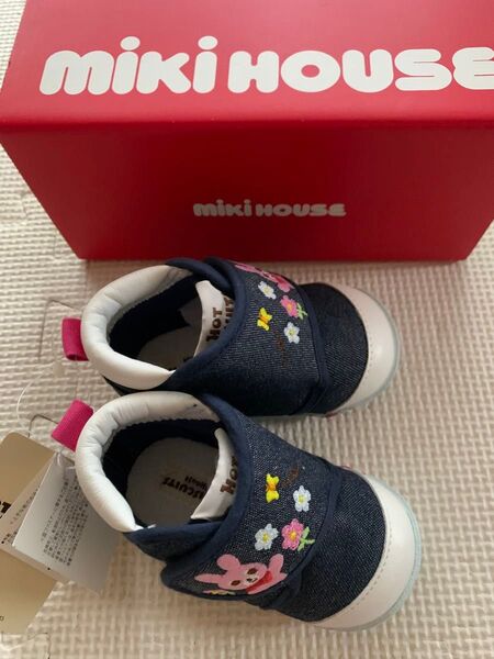 新品 ミキハウスホットビスケッツ 靴 11.5