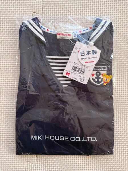 新品 ミキハウス Tシャツ 80