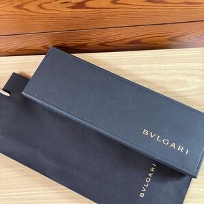 【新品同様】ブルガリ ネクタイ ボックス(空箱)&ショップバック BVLGARI