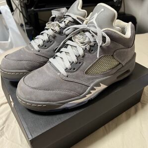 JORDAN 5 LOW GOLF ウルフグレー 26cm