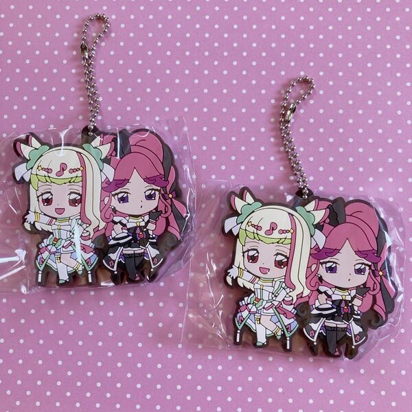 キミとアイドルプリキュア カプセルラバーマスコット2 キュアズキューン&キッス
