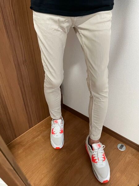 ベルシュカ スキニーパンツ 31 ベージュ チノパン h&m zara