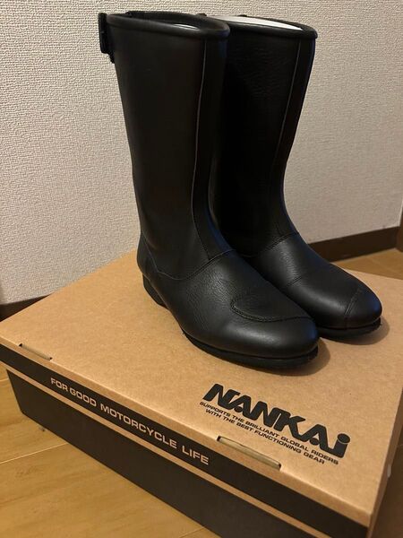 【新品】南海 ツーリング レーシング 特攻ブーツ 26cm NTB-24 黒