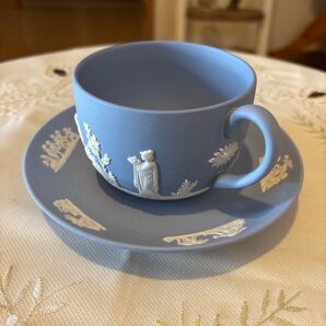 WEDGWOOD ウェッジウッド ジャスパー カップ&ソーサー ブルー