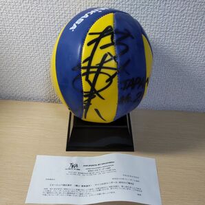 ミカサ ミニバレーボール 横山選手サイン入り