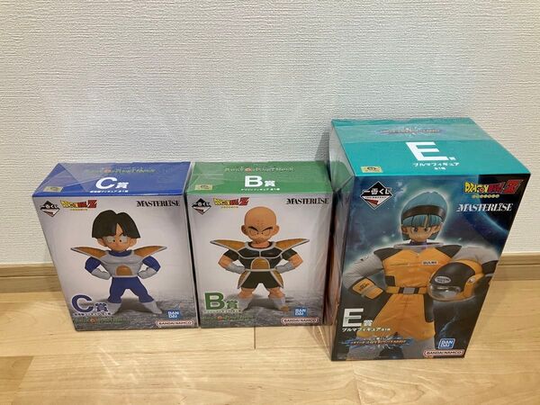 ドラゴンボール 一番くじ バトルオンプラネットナメック クリリン 悟飯 オムニバスBrave ブルマ セット フィギュア