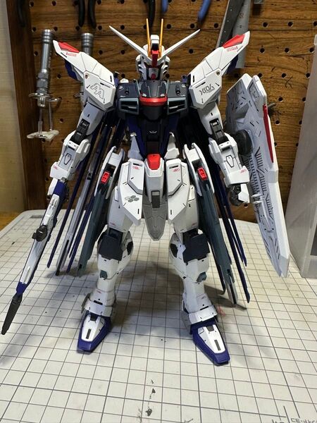 MG 1/100 フリーダムガンダム Ver.2.0 塗装済み完成品 完成品