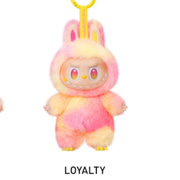 THE MONSTERS Big into Energy シリーズ ぬいぐるみ ピース LABUBU ラブブ loyalty