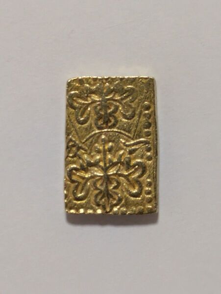 文政一分判金(草文一分)上品 専門機関の成分分析表付