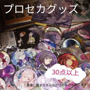 プロセカグッズ 30点以上 まとめ売り ランダム 缶バッチ ノーブルアート 色紙 など