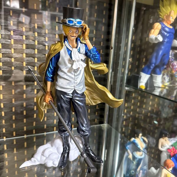 ワンピース バンプレくじ PREMIUM C賞 サボ フィギュア メタリックカラー