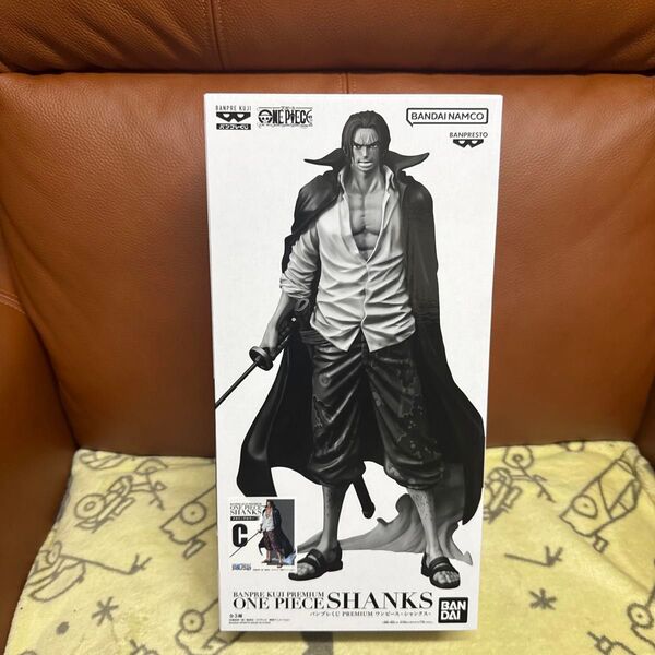 未開封バンプレくじ PREMIUM ONE PIECE -シャンクス- A賞メタリックカラーワンピース超希少