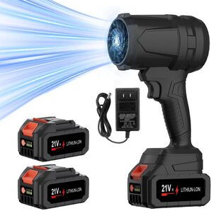 新品未使用 ブロワー 洗車 残量表示 大容量バッテリー 2つ付き