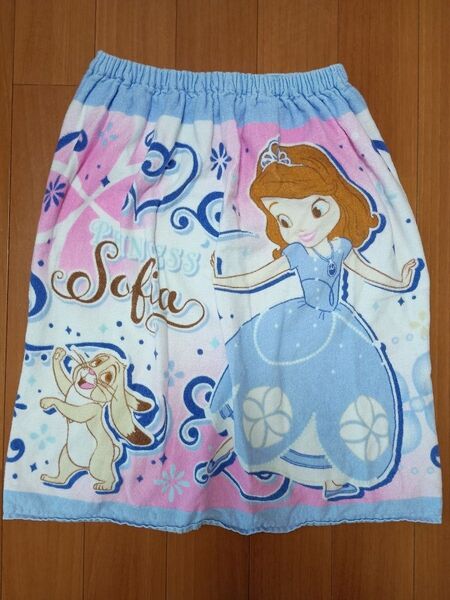 小ささなプリンセスソフィア ラップタオル 女の子 プール 水泳 ディズニー