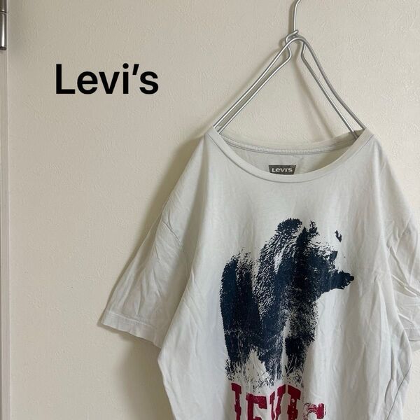 Levi’s ヴィンテージ Vintage US古着 Used Tシャツ オールドリーバイス A WILD BEAR 一点物