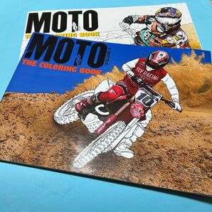 MOTO THE COLORING BOOK 2冊セット 塗り絵 モトクロス
