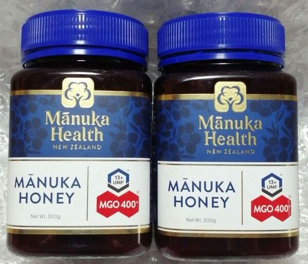 マヌカヘルス マヌカハニーMGO400+,500g 2個セット