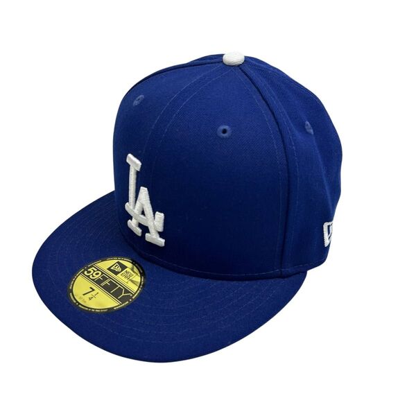 【美品】NEW ERA キャップ LA ドジャース 59FIFTY 7 1/4 ニューエラ ERA