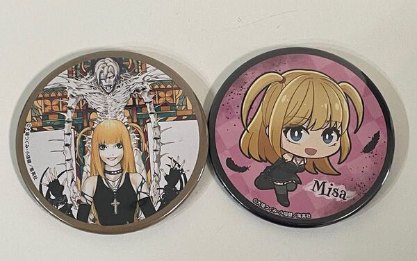 デスノート DEATH NOTE ラッキー缶バッジくじ 弥海砂 ミサミサ