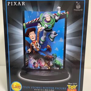 Happyくじ ハッピーくじ PIXAR ピクサー ラスト賞 トイストーリーポスターフィギュア