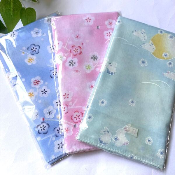 新品 日本製 手ぬぐい 花柄 うさぎ柄 さくら 総柄 日本風 プレゼント用人気
