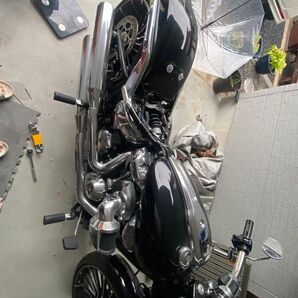 2023年式ブレイクアウト117 リアフェンダーとサイドのテールランプ