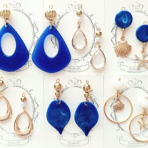 ハンドメイドピアス/イヤリング セット