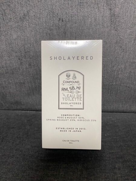SHOLAYERED コンパウンド オードトワレ 香水 NO.3 新品未開封 50ml