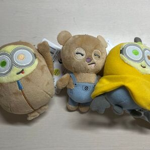 ミニオン ティム ぬいぐるみ マスコット 3個セット