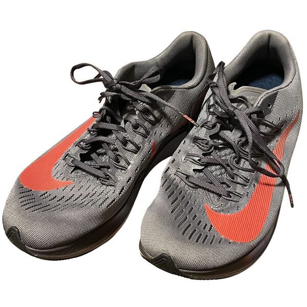 NIKE 初代 ズームフライ 25cm グレー×ピンク