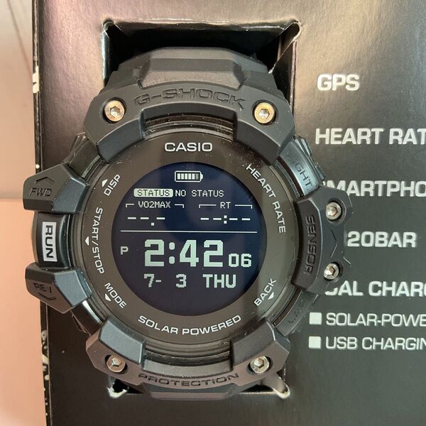 G-SHOCK G-SQUAD ソーラー Gショック GBD-H1000ブラック カシオ CASIO