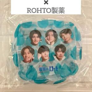 超レア非売品 SixTONES ロート製薬 目薬ポーチノベルティプレミア Snow Man Aぇなにわtimelesz