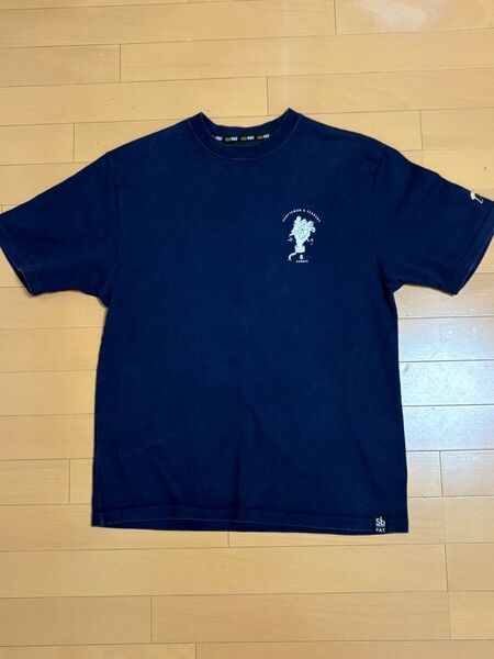 FAT クルーネックTシャツ ヘビーウェイト オーバーサイズ ストリート スケーター