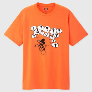 【新品】■UT ミッキーマンガアート■Tシャツ（手塚治虫・ORG）■(S)　ユニクロ