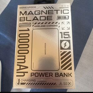 モバイルバッテリー 10000mAh マグネット iPhone・Android