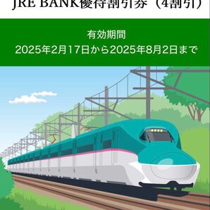JRE BANK優待割引券5枚