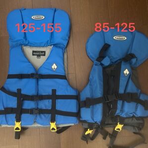 mont-bell ライフジャケット 2個セット 125-155cm 85-125cm