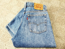 良好 80s ~90s USA製 levi's 610-0217 スリムテーパードジーンズ w31 アメリカ製 ビンテージジーンズ 80年代 90年代 / 610 606_画像1