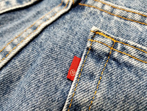 良好 80s ~90s USA製 levi's 610-0217 スリムテーパードジーンズ w31 アメリカ製 ビンテージジーンズ 80年代 90年代 / 610 606_画像8