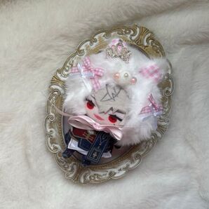 ぬい服 ぬい帽子 ねこ 被り物 着ぐるみ にじぱぺっと ヘッドドレス 10cm
