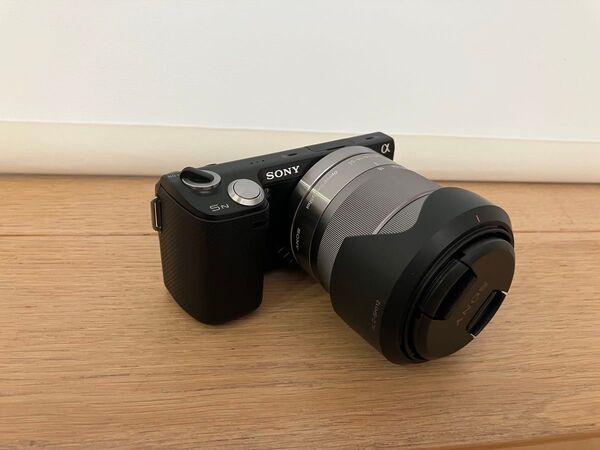 SONY 一眼レフカメラ NEX-5N 箱付き レンズ×2 ストロボ 充電器 ケーブル類 説明書 バッテリーなし