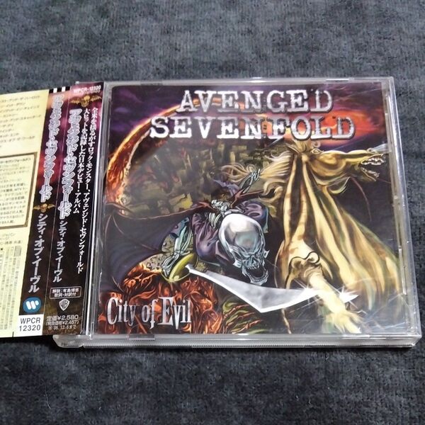 AVENGED SEVENFOLD City of Evil CD アルバム