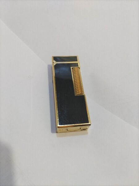 【美品】dunhill ガスライター ゴールド ケース付き