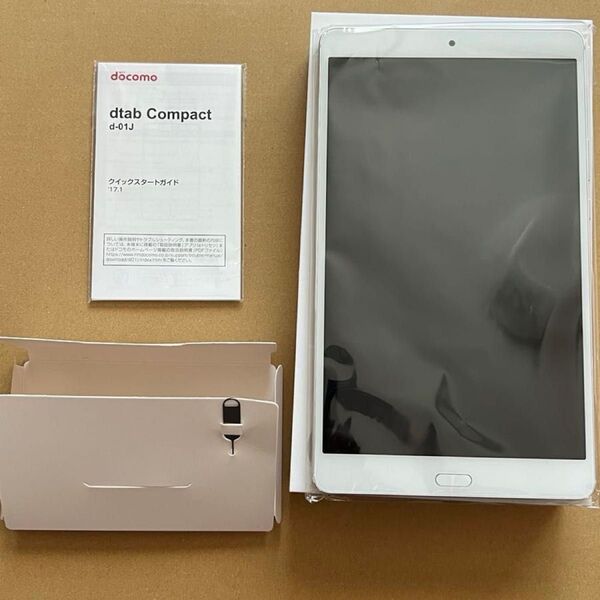 ジャンク docomo dtab Compact d-01J ホワイト