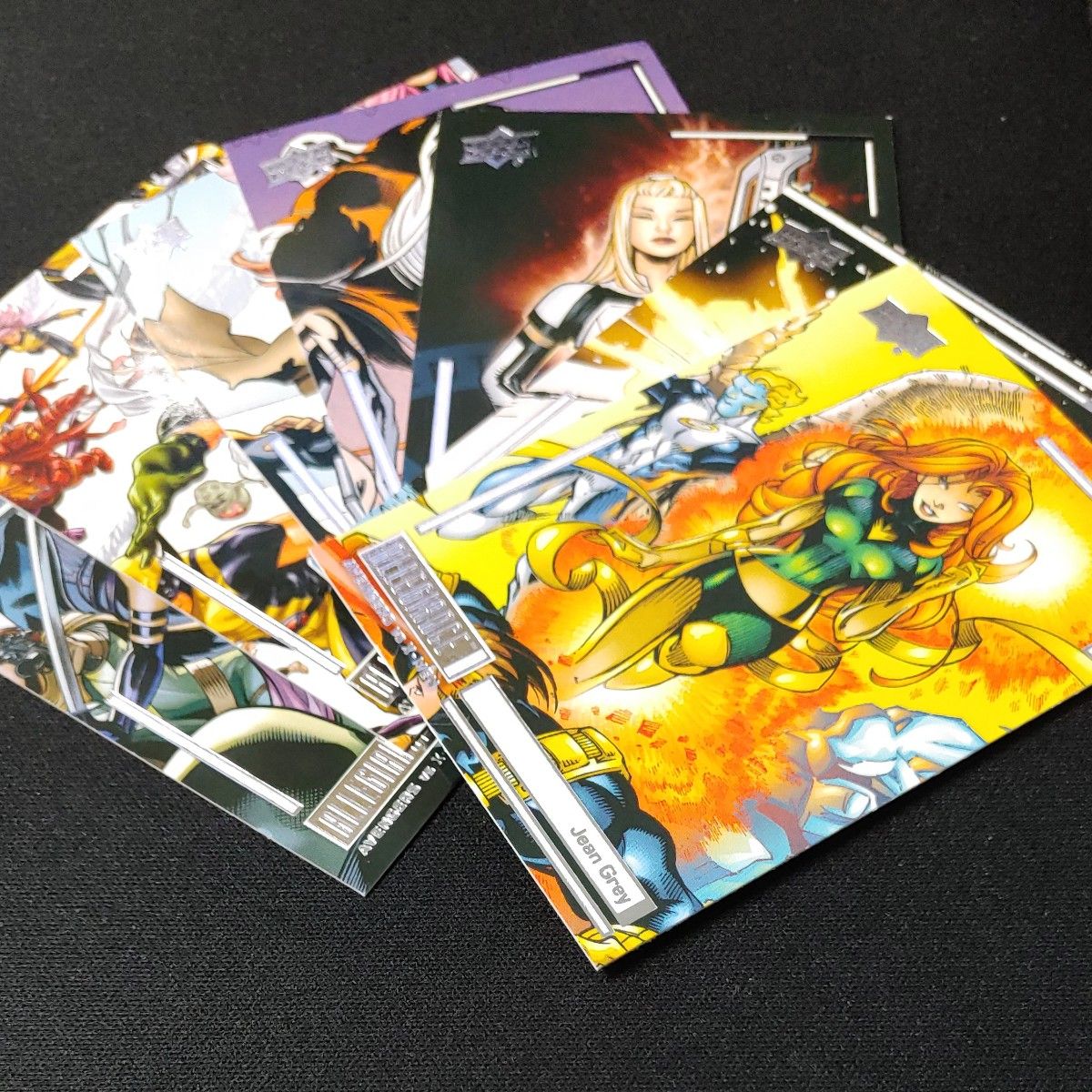 Marvel Upperdeck アベンジャーズVS X-MEN トレーディングカード X-MEN女性ヒーロー ベースカード6枚