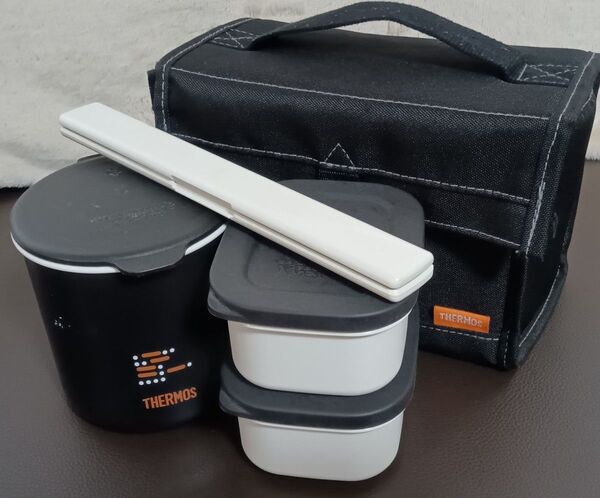 THERMOS 保温弁当箱 黒