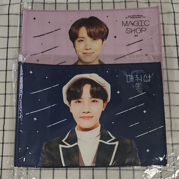 BTS ホソク J-HOPE マジックショップ 韓国 日本 MAGIC SHOP フラッグ